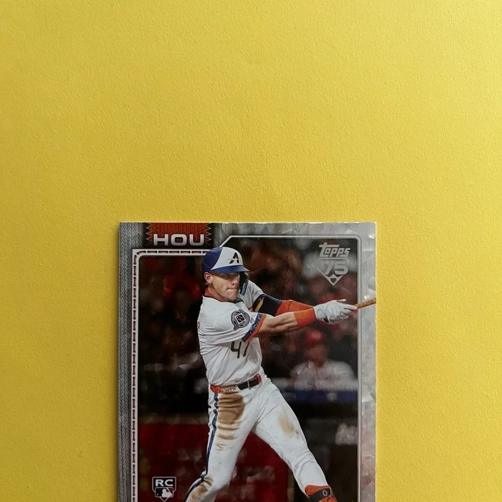 2026‎ Topps Series 1 Kenedy Corona Silver Crackle Foil #145 Houston Astros RC